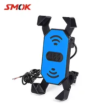 SMOK Universal Motorcycle Cell Phone Stand Bicycle Holder Mount Bracket For Kawasaki Z900 2017 Z1000SX Honda X-Adv MT 09 MT07