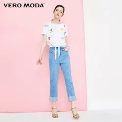 Vero Moda/укороченные джинсы бойфренда с высокой талией и морковкой для женщин | 318149542