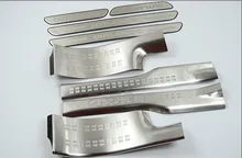 Car styling 304 Stainless Steel Internal External Scuff Plate Door Sill for Mitsubishi Outlander EX Evolution