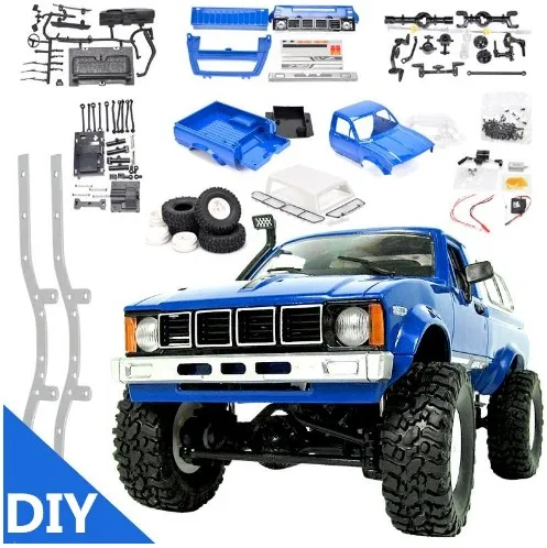WPL C24 DIY радиоуправляемые автомобили внедорожные RC автозапчасти 1:16 Гусеничный