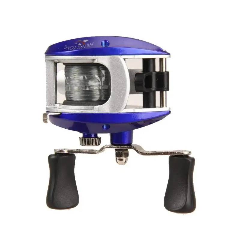 Promote Aluminum Right Hand Baitcasting Fishing Reel Speed Ratio 3.3:1 High Strength Plastic Bait Casting Reel for Fishing Pesca