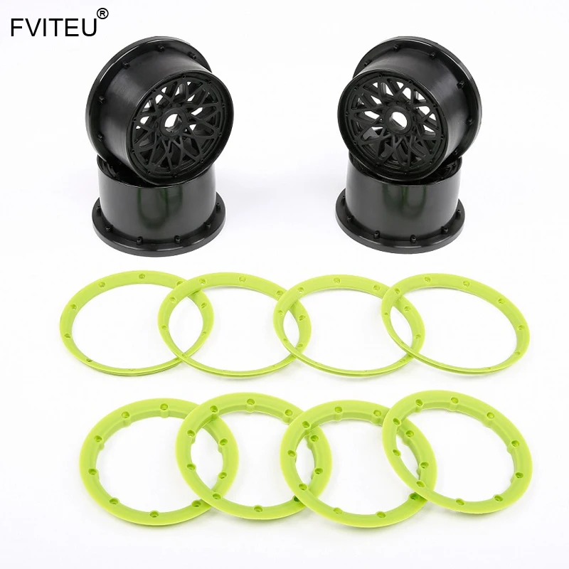 FVITEU пластиковое 5 поколение ретикулированный Ступица колеса kitsps 1/5 hpi rovan km baja 5b LT