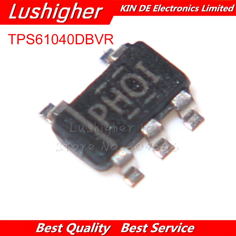 10 шт. TPS61040 SOT 23 TPS61040DBVR PH01 PHOI SOT23 TPS61040DBV| |