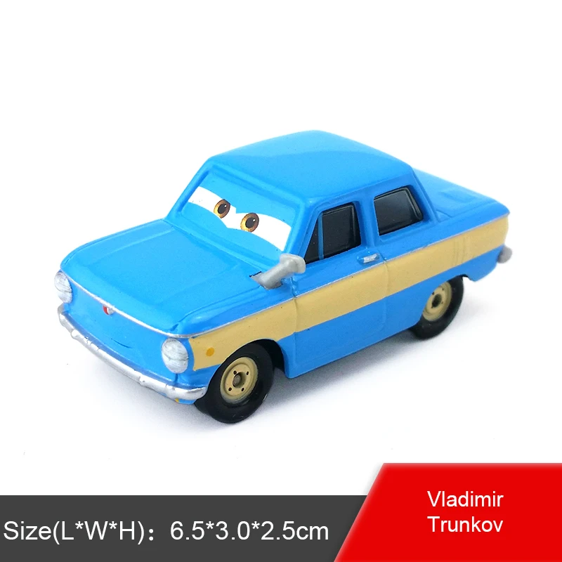 Disney Pixar Cars 2 Grem проф. З. Майлз Энди асер Wingo Jerome Boost 1:55 литой под давлением игрушечный автомобиль модель Свободный Детский мальчик Рождественский подарок - Цвет: Vladimir Trunkov