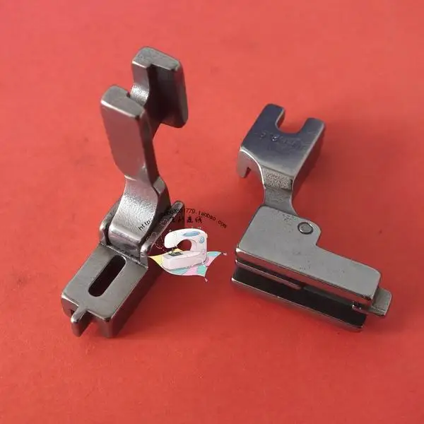 Industrial sewing machine flat bur feed zipper presser foot Invisible