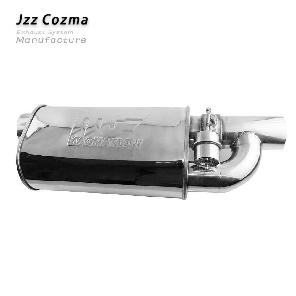 JZZ 2," 3" Изменение звука гоночный клапан глушитель Овальный автомобильный глушитель с электронным пультом дистанционного управления соунб бомба сопла