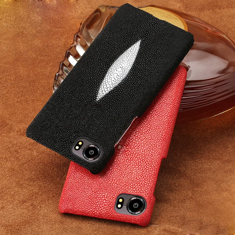 

wangcangli mobile phone case pearl fish half a pack of mobile phone case For BlackBerry KEYone phone case custom processing