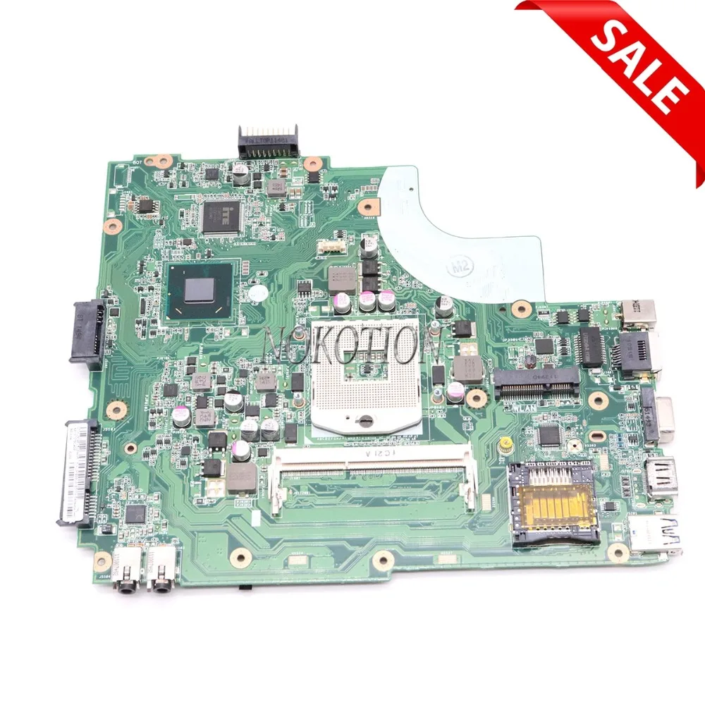 NOKOTION материнская плата для ноутбука Asus K84L K43L DDR3 HM65 основная полностью