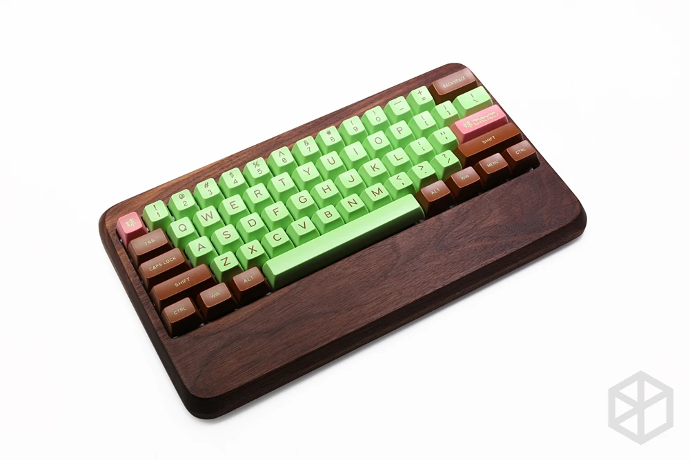  maxkey abs doubleshot keycap sa profile matcha for mechanical keyboards gh60 poker 87 tkl 104 108 a