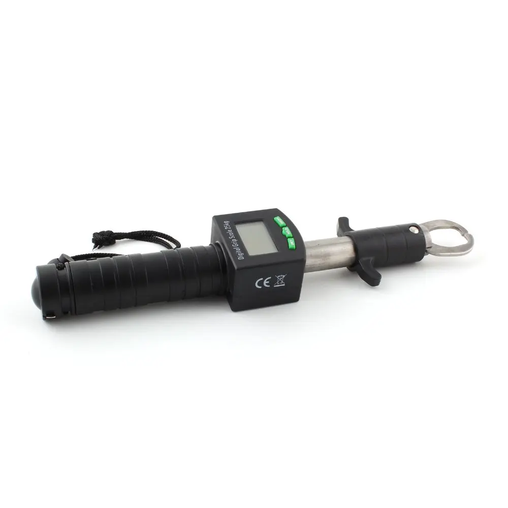 

Fish Lip Grip Tools Gripper Grabber with Digital Scale and 1m Measure Ruler Stainless Steel Clip Fish Holder