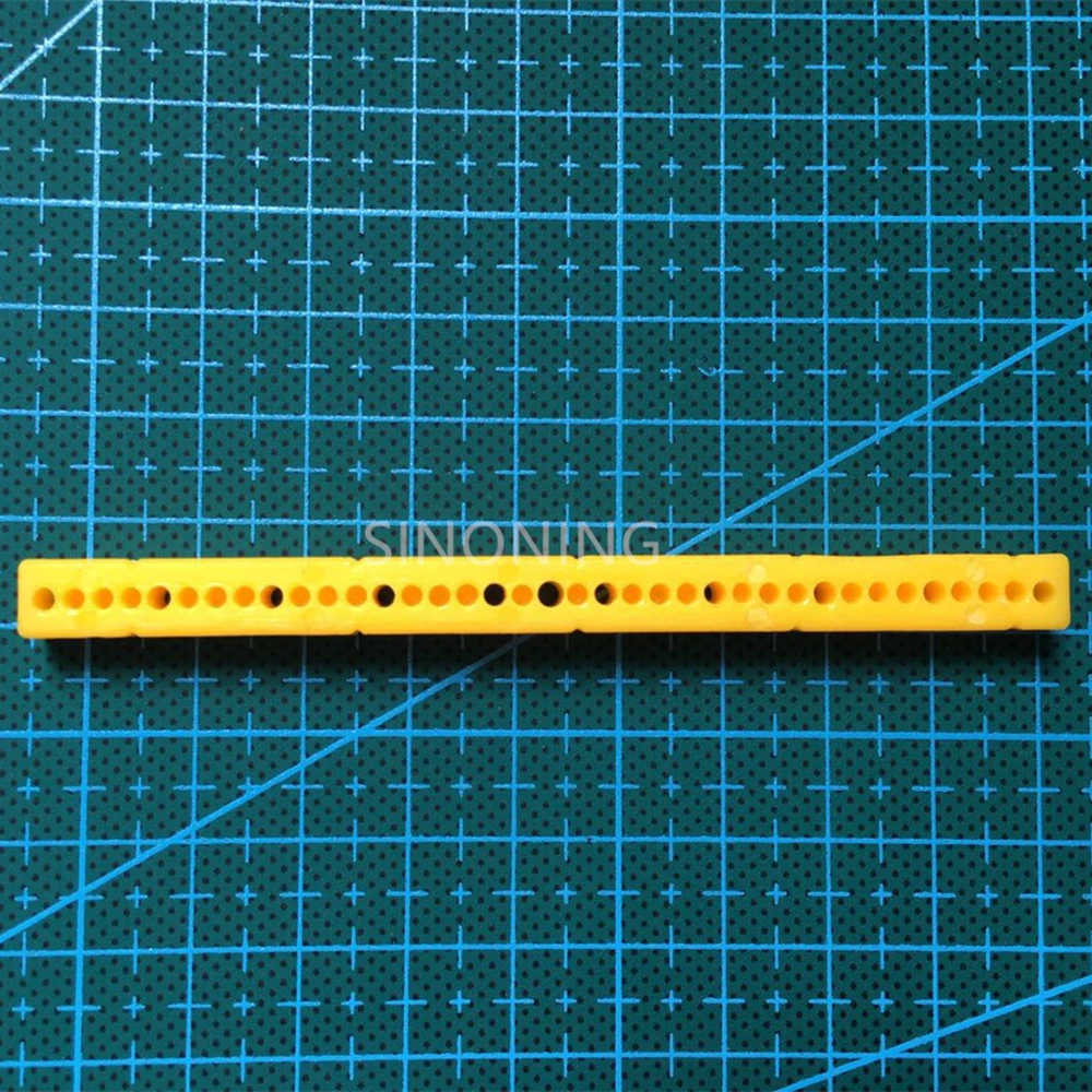 10 шт. желтый цвет 95 мм пластиковые Придерживайтесь Multi-диафрагма пластик подключения стержня DIY модель автомобиля Frame Stick