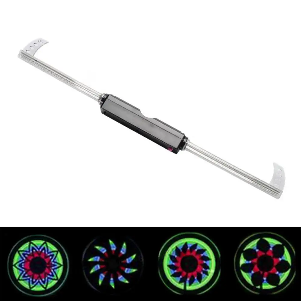

None Bicycle Wheel Light 32 Patterns 36 LED Flash Spoke Tire Waterproof cycling Light for Road MTB Mountain Bike