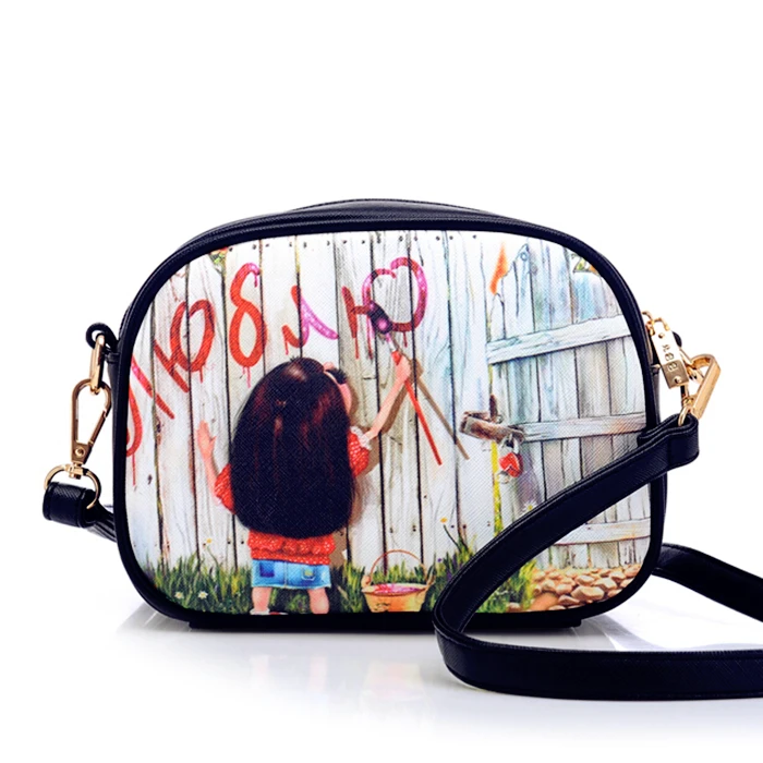 Bag 2015 summer mini small bag across the Korean less MS printing cute Shoulder Messenger | Багаж и сумки