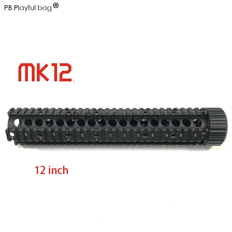 

Outdoor sports toy water bullet gun MK12 upgrade material fish bone refit parts black cattle TTM jm9 bd556 m110 FTM OD53
