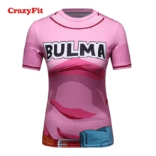 CrazyFit бег спортивный топ для Фитнес Костюмы Для женщин короткий рукав Компрессионные спортивные футболка для тренировок Женская одежда для йоги, под заказ