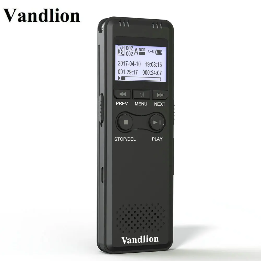 Цифровой диктофон Vandlion V30 портативный записывающее устройство с голосовой