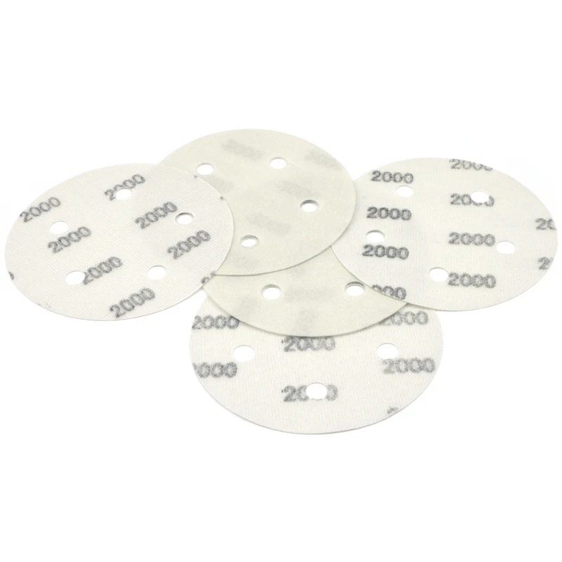 6/" 150mm Wet or Dry Sanding Discs Hook Loop 600-4000 Grit for Metal Car Polish