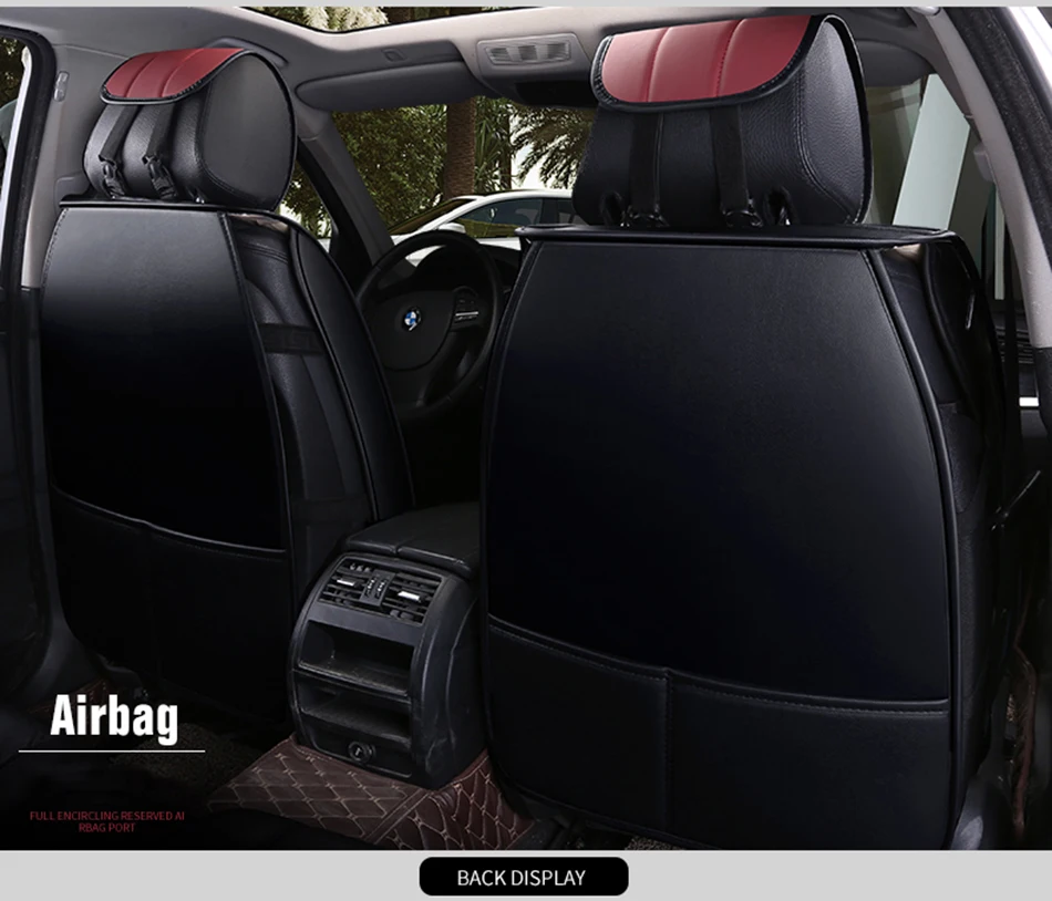 Новые роскошные кожаные чехлы для сидений автомобиля audi a3 8l 8p sportback a4 b8 avant a5 sportback a6 4f tt mk1 A1 A3 A6 A7 Q3 Q5 Q2 мест