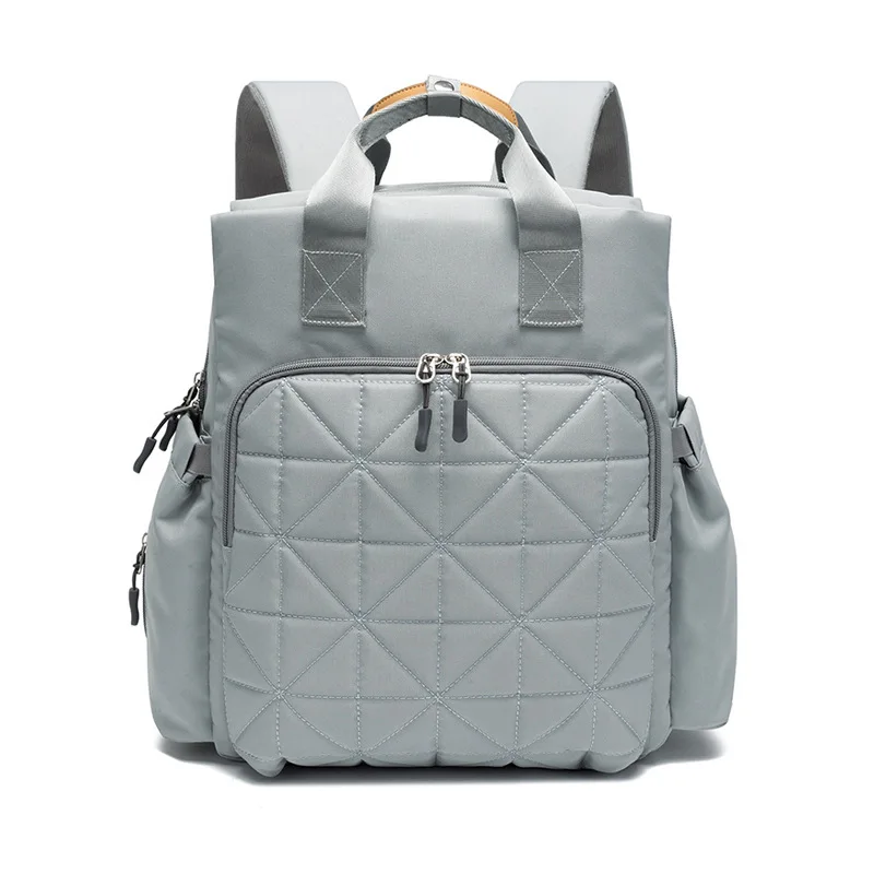 

Large Capacity Waterproof Solid Diaper Bag Travel Backpack Nursing Diaper Bag