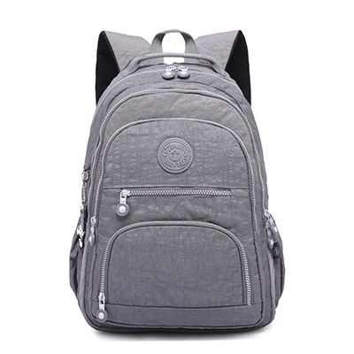 TEGAOTE, женский рюкзак, школьная сумка для девочек-подростков, Mochila Feminina Mujer, женский рюкзак для ноутбука, рюкзак для путешествий, женская сумка - Цвет: gray