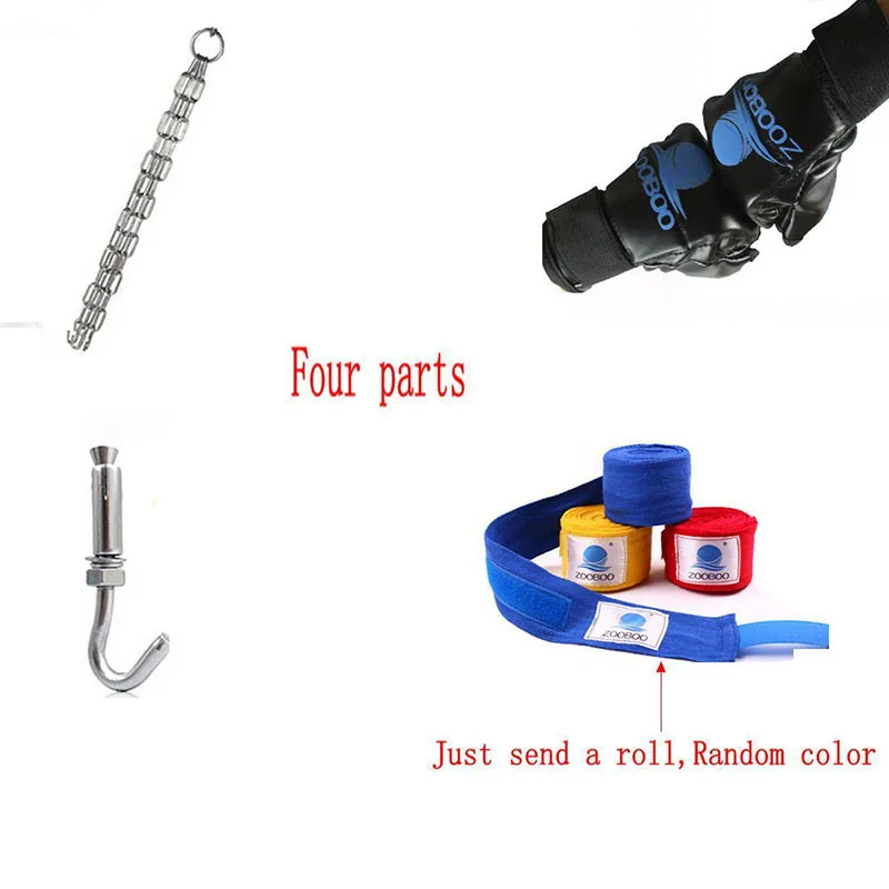 Koop 100 cm Boksen Bokszak FItness Zandzakken Opvallende Drop Hollow Lege Zand Tas met Ketting Martia Bokszak Zandzak Saco boxeo