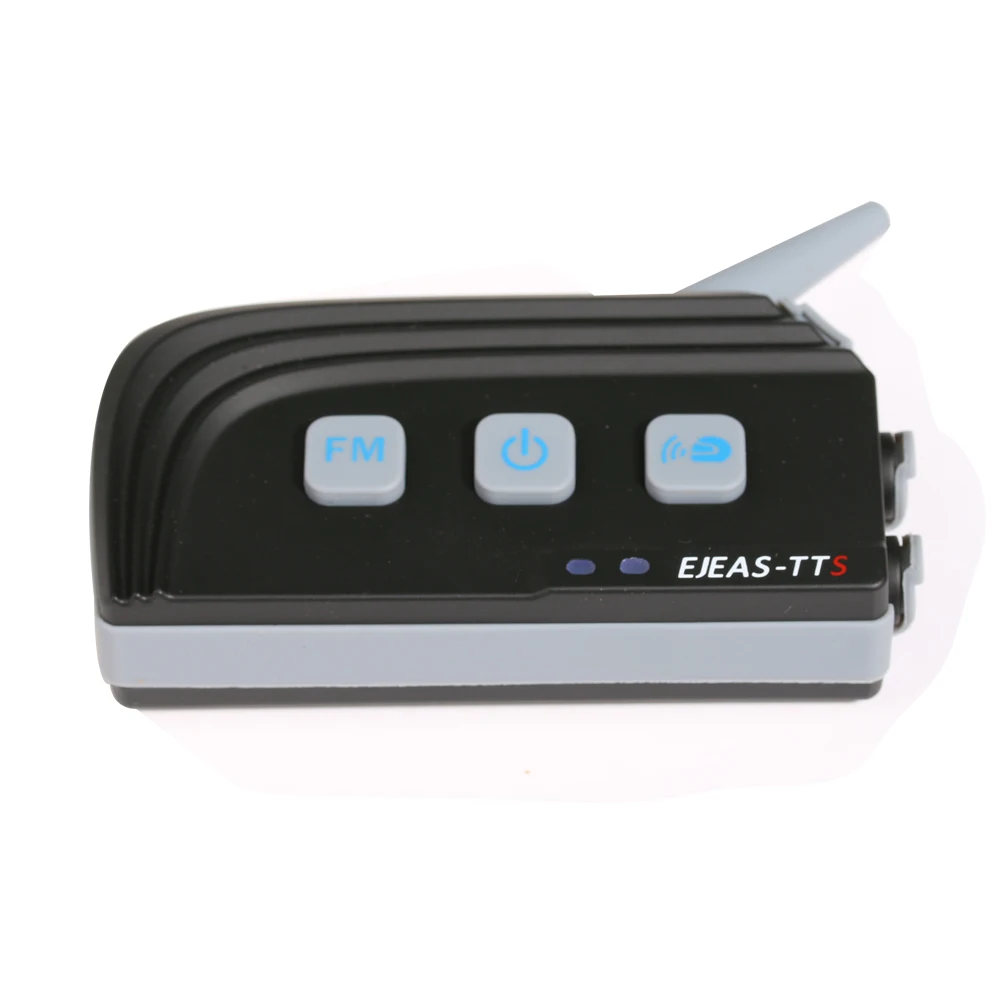 2 шт. EJEAS TTS Bluetooth Интерком мотоциклов переговорные Водонепроницаемый гарнитура