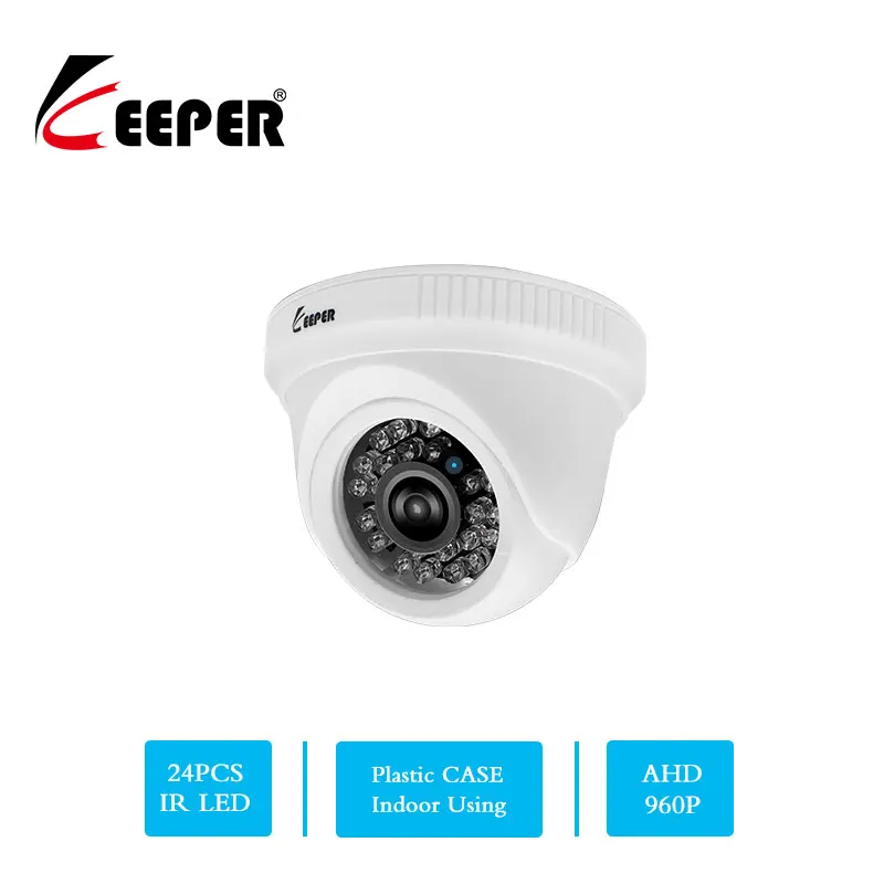 

Keeper 1.0MP 720P HD Security Camera with IR CUT 24PCS IR LEDs Night Vision Analog camera Indoor Dome Surveillance CCTV Camera 3