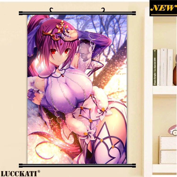 40X60 см Fate grand order Fate/go Fgo Сексуальная лоли каплей мультфильм аниме Настенная картина плакат прокрутки ткань холст живопись 1 - Цвет: R