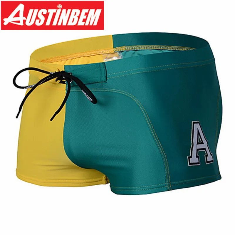 Austinbem Swimwear Men's Sportswear Natacao Dos Homens Swimwear