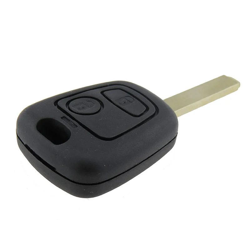 Car Accessories Remote Key Car Key Fob Case Replacement Shell Cover for Peugeot 107 206 207 306 307 407 Without Blade 1