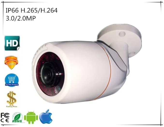

Panorama FishEye IP Camera 3516E/C+Sony IMX323 3.0MP 2048*1546 1080P H.265/H.264 Onvif Intelligent Analys IRC Audio 48V PoE