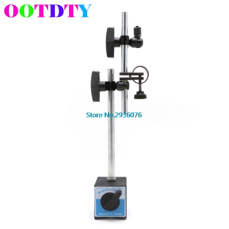 

Magnetic Base Holder With Double Adjustable Pole For Dial Indicator Test Gauge