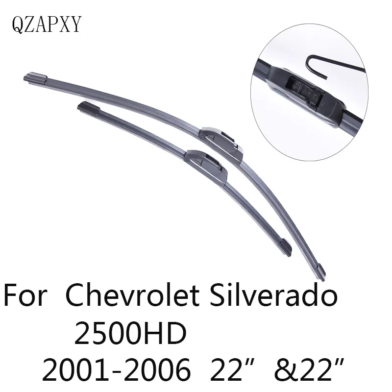 Front Wipers Blades for Chevrolet Silverado from 1999 2000 2001 2002