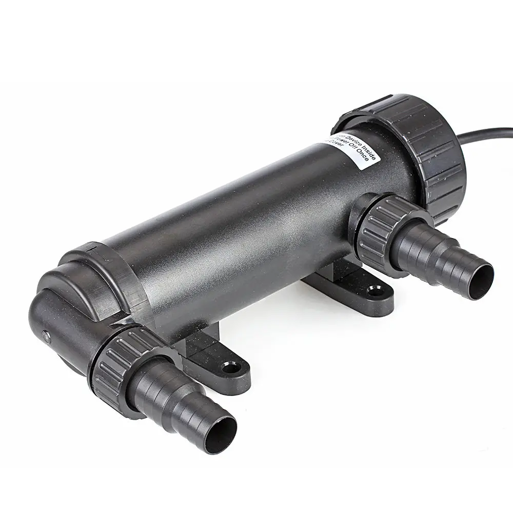 SUNSUN 9W UV Sterilizer Light Clarifier Aquarium Pond Koi Tank Lamp Ultraviolet Filter CUV 109A