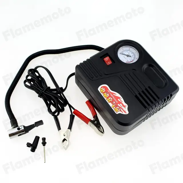 Motorcycle Car Accessories Motor Bike Compact Mini Tyre Air Compressor