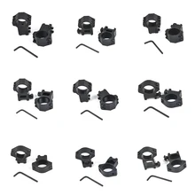 1 пара 30 мм/25,4 мм винтовка прицел крепление кольцо Weaver 11 мм/20 мм Базовая рельса пневматическая винтовка охотничий ласточкин хвост Rail Caza Охотничьи аксессуары