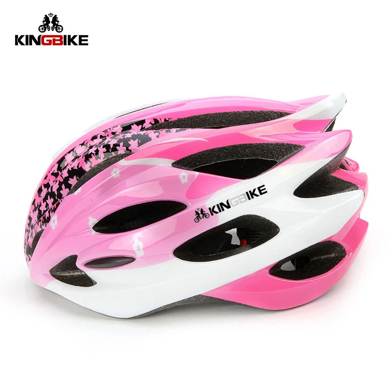 

KINGBIKE Sport Bicycle Helmets Ultralight Women Breathable MTB Road Bike Helmet Integrally-Molded Safe Cycling Helmet