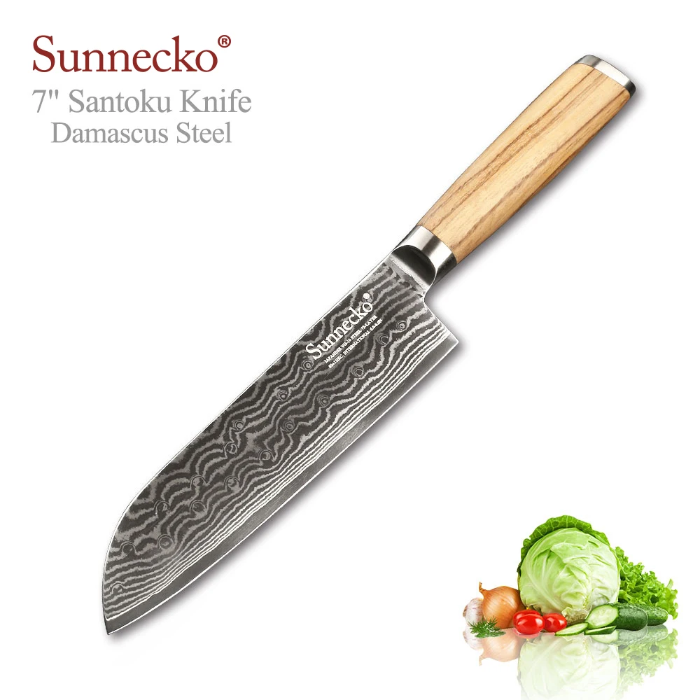 Набор ножей из дамасской стали Sunnecko 5 шт. кухонные ножи шеф повара Japaness VG10