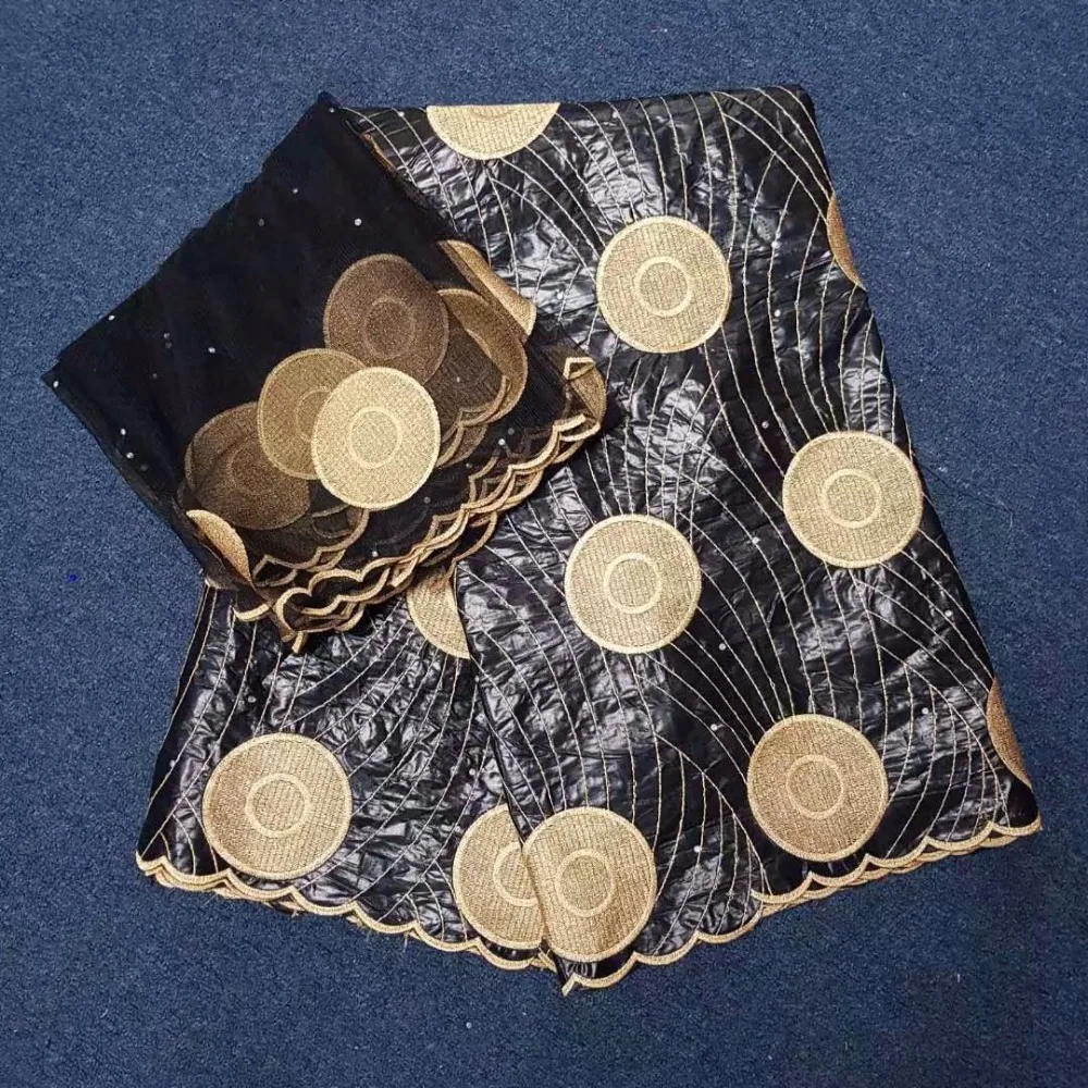 

Madison buzin riche getzner 2018 black african bazin lace embroidery high quality beaded bazin riche fabric for women dress