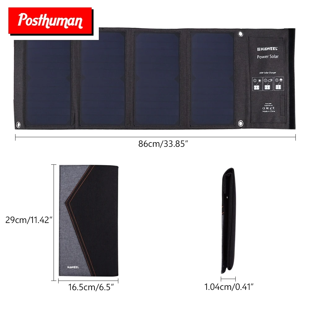 SunPower складное 14 Вт 21 Вт 28 Вт солнечное зарядное устройство 5 В 2.1A 2.4A USB выходное устройство портативные солнечные панели для путешествий для смартфонов