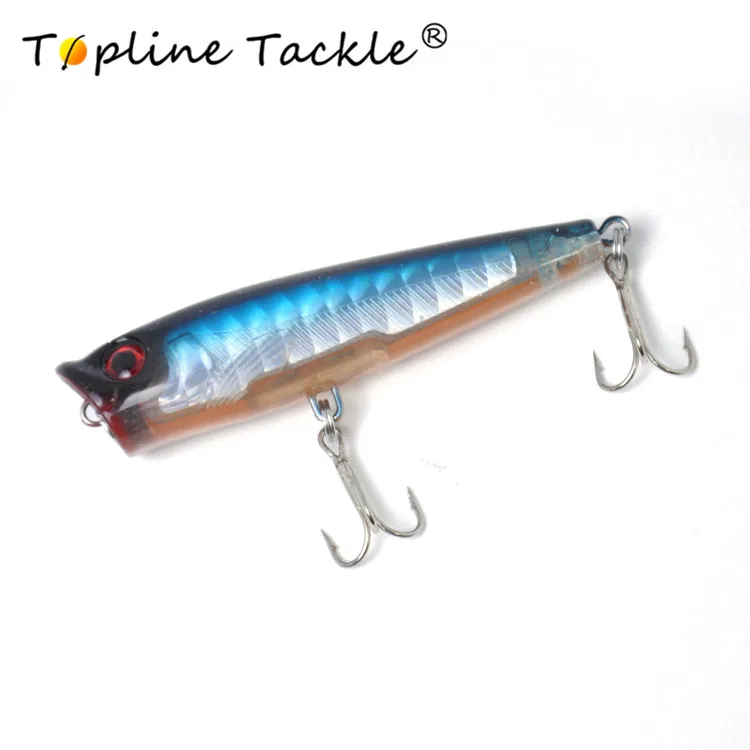 

Popper Fishing Lure isca artificial fishing bait Crankbait Wobblers 6# high carbon steel hook Fishing Lures