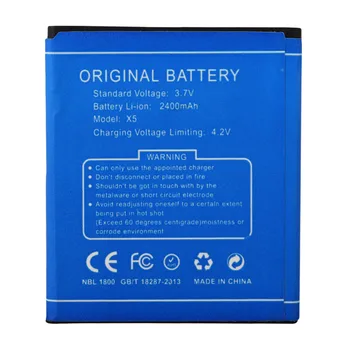 

High Quality Battery For DOOGEE X5 Pro 2400mah Replacement Cell Phone Battery For DOOGEE X5 Rechargeable Backup Batteria Bateria