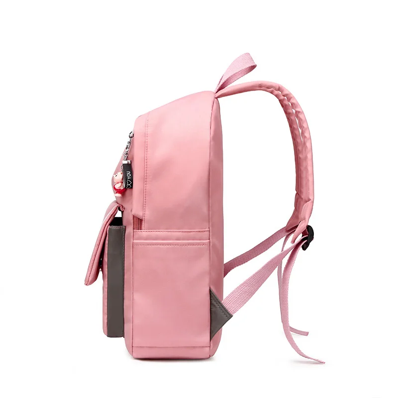 Женский рюкзак kinder rugzak bolsos черный нейлоновый ulzzang для девочек 2019|Рюкзаки| |