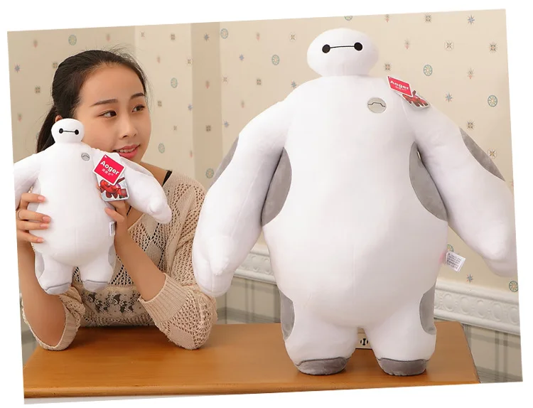 2017 The Big Hero Baymax Plush Toys Baby Kids Friends Movie Cartoon Dolls Gift 1230cm1845cm (6)