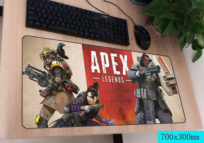 Апекс коврик для мыши computador gamer mause pad 700x300 мм коврик для мыши locrkand эргономичный гаджет Новое поступление офисные настольные коврики - Цвет: Size 700x300X2MM