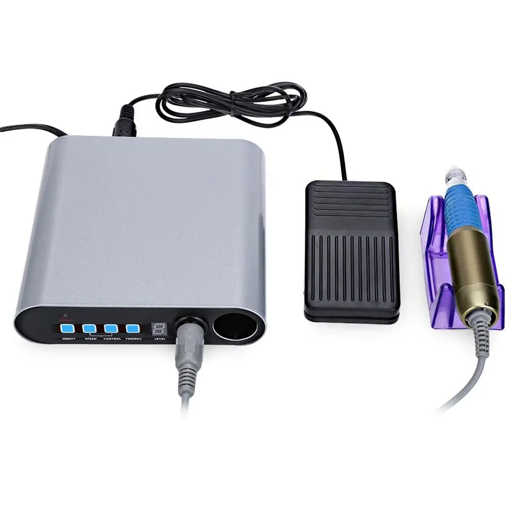 

30000RPM Electric Nail Drill File Bit Machine Manicure Kit Ultrathin 15W Sanding Nails Art equipment Polisher Tools Set EU Plug