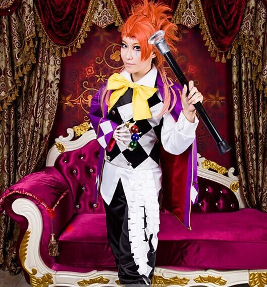 黒執事くろしつじノアの箱舟サーカスジョーカーコスプレコスチューム11 Joker Cosplay Costume Cosplay Costumejoker Cosplay Aliexpress