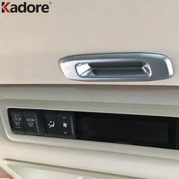 

For Toyota Alphard Vellfire 2016 2017 2018 2019 Carbon Fiber Skylight Handle Cover Trim Sunroof Decoration Sticker Car Styling