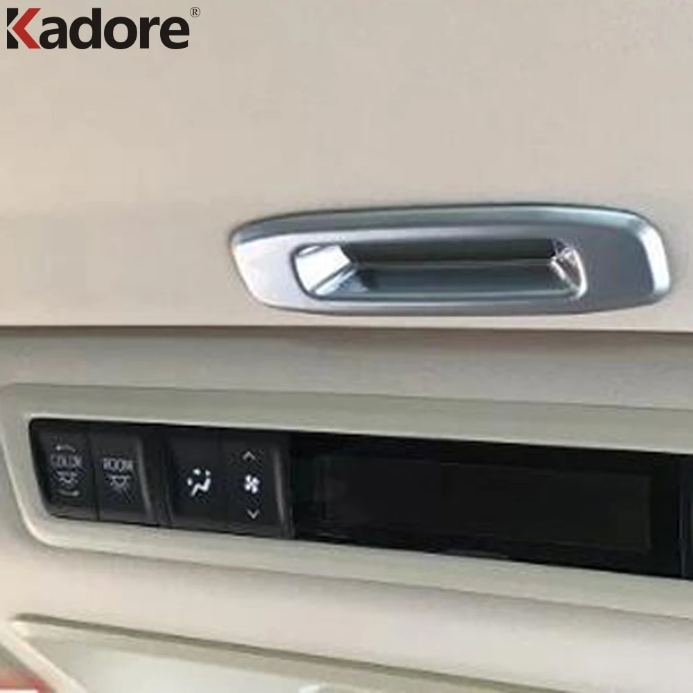Для Toyota Alphard Vellfire 2016 2017 2018 2019 углеродное волокно Skylight ручка Крышка отделка Sunroof