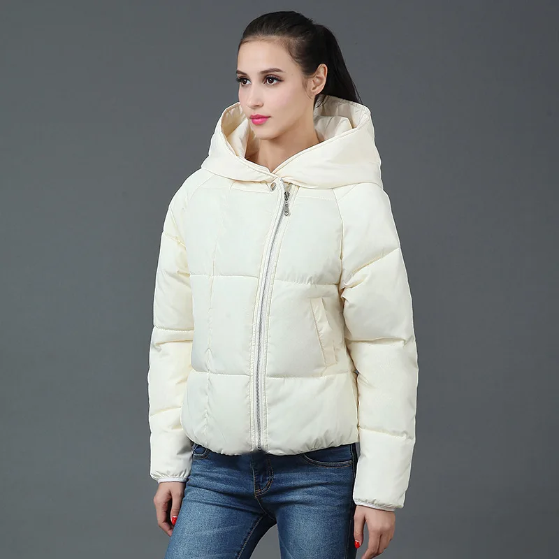 Women's European Style White Jacket Women 2015 Female Casual Short